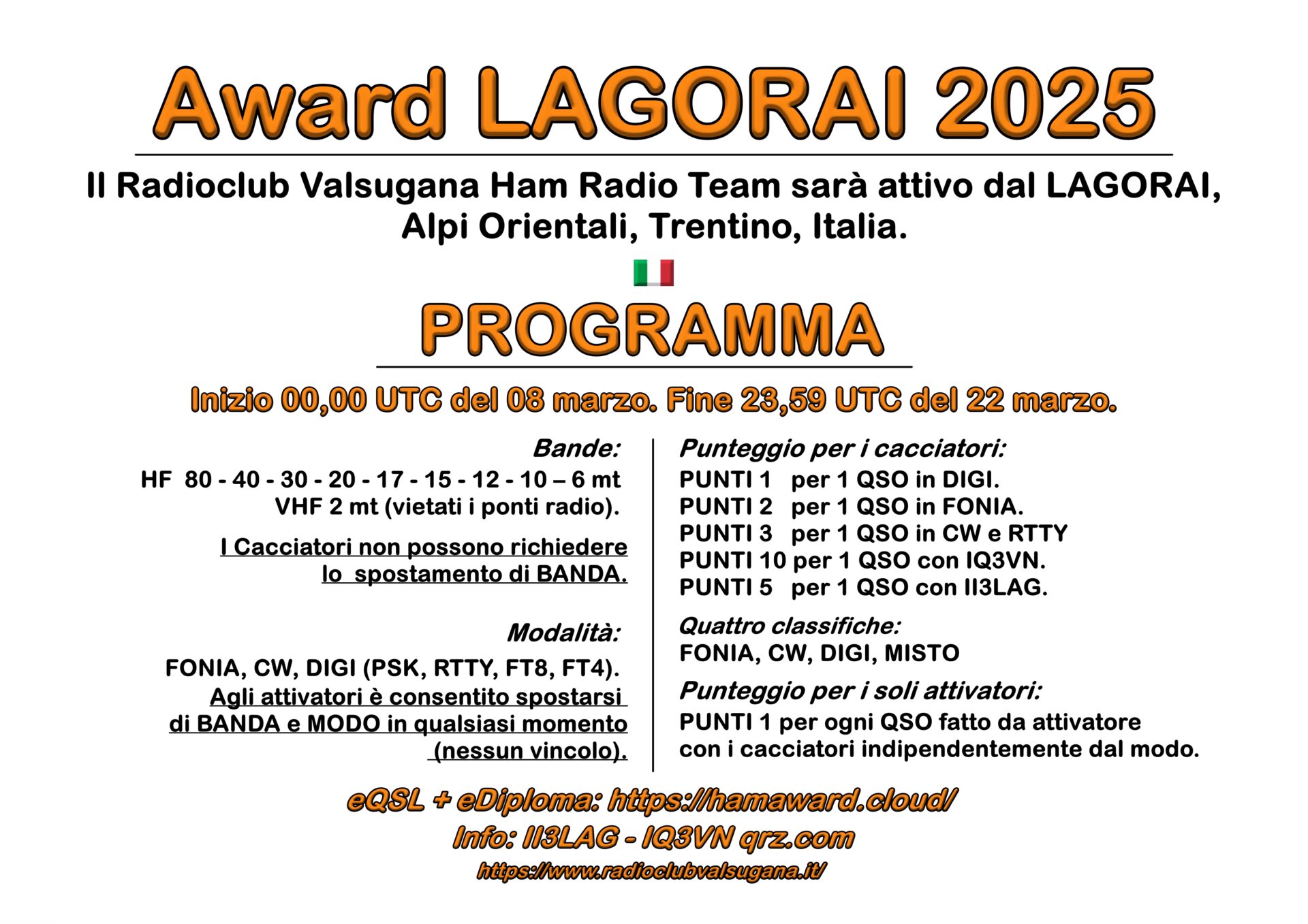 2025 PROGRAMMA IN ITALIANO